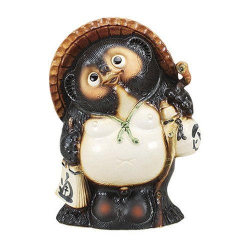 Amazon.co.jp: 古信楽福狸13号 [ 30 x 21.5 x 41.5cm ] 【 置物